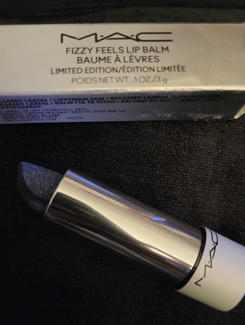 MAC Fizzy Feels Limited Edition Lip Balm - Shiver Shimmy